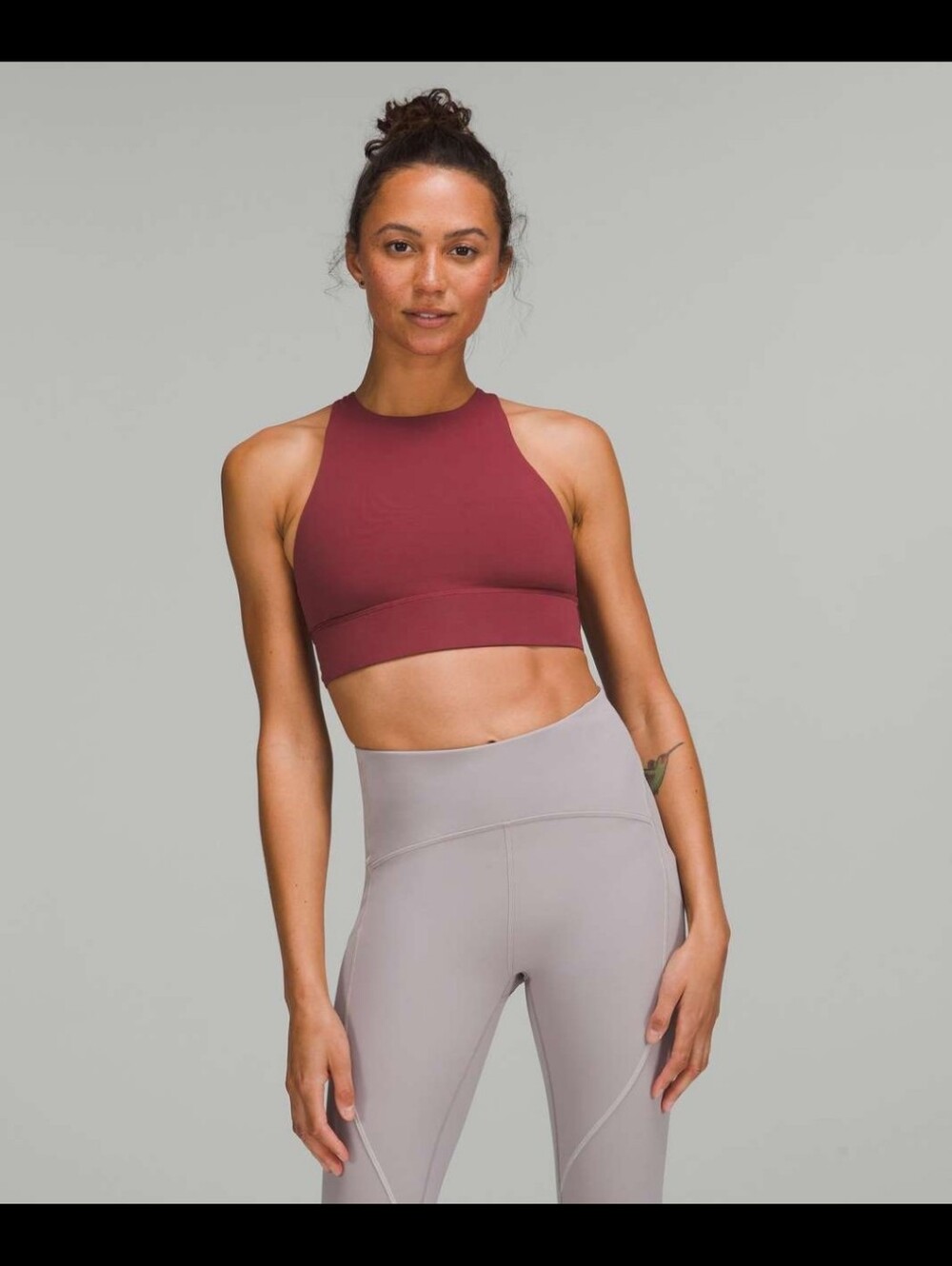 Lululemon Energy High-Neck Longline Tough Bra – Size 12